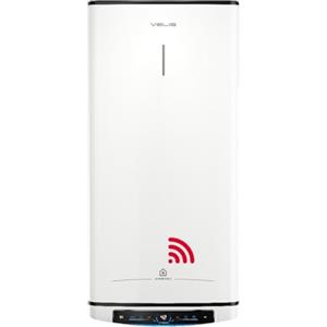 Ariston Velis Pro Wifi - Scaldabagno elettrico a basso consumo multiposizione, Thermos elettrico, 50 litri piatto, Wifi e funzione ECO-EVO 79,7 x 27,5 x 51,1 cm, installazione in Spagna