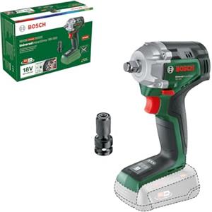 Bosch Avvitatore a massa battente a batteria UniversalImpactDrive 18V-350 (Serraggio e fissaggio potente per le costruzioni; coppia max.: 350 Nm; adattatore esagonale; 18 Bolt System; senza batteria)
