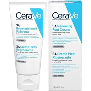 CeraVe Crema Piedi Rigenerante 88 ml - Idrata e Ripristina la Pelle Molto Secca con Ceramidi e Acido Salicilico