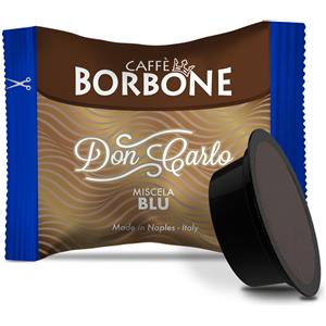 Caffè Borbone capsule Don Carlo compatibili Lavazza A modo mio misc. BLU - 50 pz