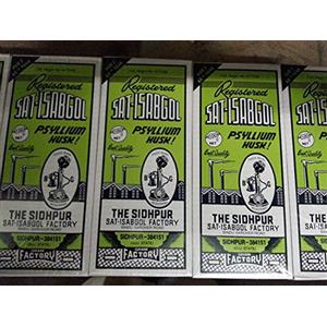 Sat-Isabgol The Telephone Brand Sat-Isabgol Psyllium Husk (Isabgol) (Plantago Ovata) 100g - Natural Laxative - Great Remedy for Constipation, Diarrhoea & Weight Loss