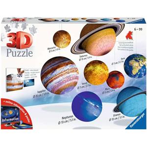 RAVENSBURGER Puzzle 3D Il Sistema Planetario