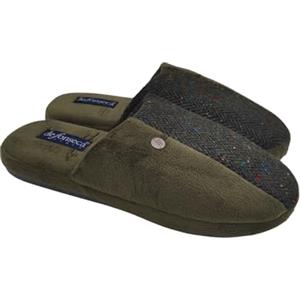 de fonseca Savoia Ciabatte Uomo Invernali da Casa, Pantofole Chiuse e Calde, Produzione Artigianale (Verde, 40/41, Sistema Taglie Calzature EU, Adulto, Uomo, Numero (range), Media, 40, 41)