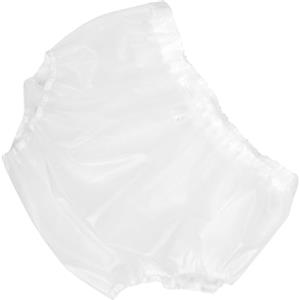MOTHNUR Pantaloni Incontinenza Impermeabile Copri Pannolino Nuoto Copertura Per Pannolini Per Adulti Copripannolini in Plastica Copri Pannolini Per Ragazzi Tpu Bianca