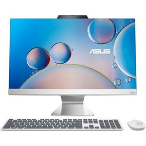 ASUS AIO A3402WBAK#B0CJ94VTF3, Monitor con display 23,8, 60Hz, Processore Intel Core 12 gen i5-1235U, RAM 8GB, 512GB SSD PCIE, Windows 11 Home, Bianco