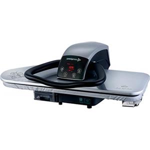 Speedypress - Pressa da stiro a vapore 91 HD, argento, resistente, professionale, 91 cm (accessorio, filtro anticalcare, copertura di ricambio)