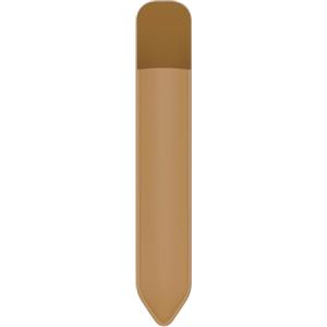 MoKo Portapenne Adesivo Adatto per Apple Pencil PRO/USB-C, Apple Pencil di 1a/2a Gen., Tasca Elastica per Penna Custodia Adesiva Attaccata alla Custodia Pad per Penne Stilo, Mousse Moka