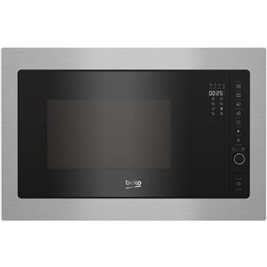 Beko MGB 25332 BG Forno Microonde con Grill Capacita' 25 Litri Potenza 900W 8 Programmi Funzione Scongelamento Nero-Acciaio Inossidabile