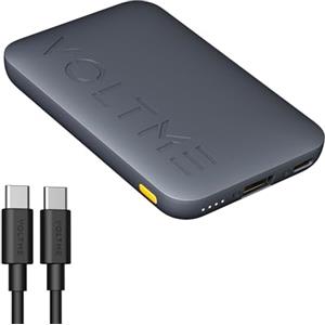 VOLTME Hypercore Power Bank 10.000 mAh, Caricabatterie Portatile Powerbank Batteria Esterna Ricarica Rapida in Blu USB C Input & Output per iphone 16/15/14/13/12 / Samsung/Huawei/iPad Pro, etc.