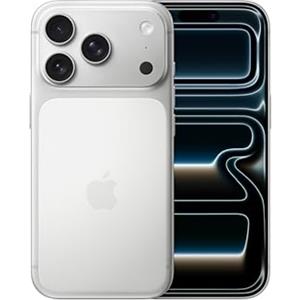 Apple iPhone 17 Pro 256 GB: display 6,3, ProMotion fino a 120Hz, chip A19 Pro, autonomia senza precedenti, sistema di fotocamere Pro Fusion con fotocamera frontale Center Stage; Argento