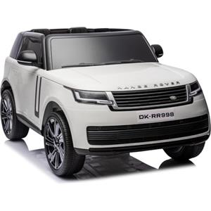 GIODICART Auto Elettrica Macchina per Bambini 12V Range Rover Bianca