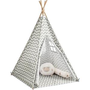 SoBuy Tenda Bambini Cameretta Casetta per Bambini con Tappetino e Finestra Tenda Cameretta o Giardino Casetta Giardino 109x109x165cm OSS03