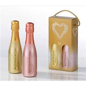 Bottega Confezione Glamour Birillo - Gold Prosecco DOC 200ml & Rose Gold 200 ml