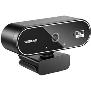 Generico Webcam 4K, telecamera in streaming, Webcam Full HD da 3,74 pollici per laptop | Videocamera | 4K HD Wireless Monitor for Business Calling Meetings Laptop Desktop Game Conference Teams Video