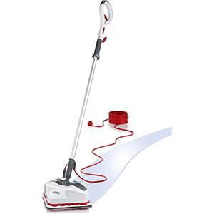 Severin ST 7182 Hygenius Deluxe, Carica Continua, Potenza 1550 W, 0.2 Litri, 18/8 Stainless Steel, Bianco/Rosso