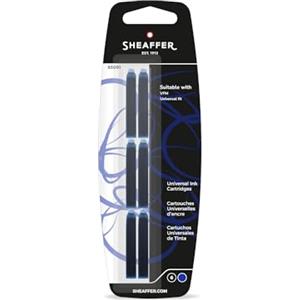 Sheaffer A. T. Cross cartucce d' inchiostro Sheaffer Skrip universale blu per VFM penna stilografica, 6 Pezzi