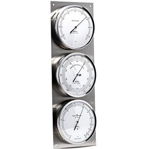 Fischer Stazione Meteo da Esterni, in Acciaio Inox, 430 x 150 mm