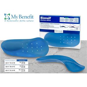 MY BENEFIT Srl Bionaif My Benefit Plantare Attivo Colore Blu Misura Grande 2 Plantari