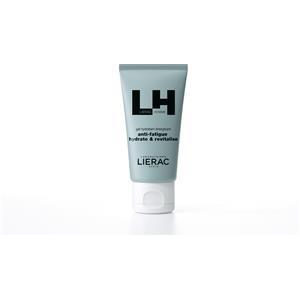 Lierac Homme Gel Idratante Energizzante 50 ml - Gel Viso Anti-Fatica e Rivitalizzante
