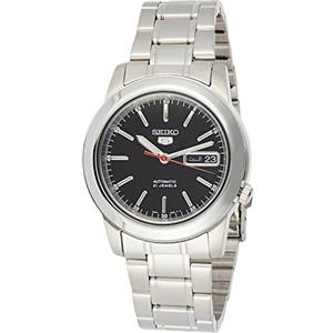 Seiko 5 orologio Uomo Analogico Automatico con cinturino in Acciaio INOX SNKE53K1