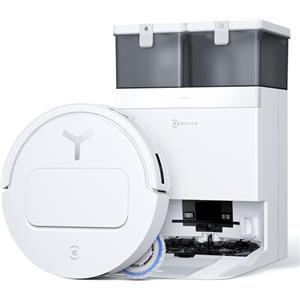 ECOVACS DEEBOT T50 PRO OMNI Gen2 Robot Aspirapolvere Lavapavimenti, (Migliorato da T30 PRO), 21000 Pa, Spazzola Laterale Estensibile e Lavapavimenti, Aggiunta Automatica Soluzione Detergente