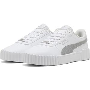 Puma Donna Carina 3.0 Dayinight Basket, Puma Bianco Puma Silver, 40 EU
