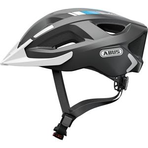 ABUS Casco da città Aduro 2.0 - casco da bici integrale con luce - design sportivo per il traffico cittadino - per uomo e donna