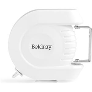 Beldray LA026996EU - Filo stendibiancheria retrattile per uso interno ed esterno, linea di linea di lavaggio retrattile per impieghi pesanti, montata a parete, 12 metri