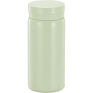 Boenkush Piccola Borraccia Termica - Bottiglia d'Acqua Carina per Bevande Calde e Fredde, Mantiene Caldo per 6 ore e Freddo per 12 ore - Verde Chiaro 200 ml