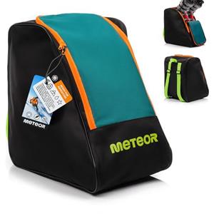 meteor Borsa Scarpe - Zaino per Scarponi da Sci Snowboard con Foro Drenante - Sacca Skate Pattini - Bag Casco Occhiali Guanti Multiuso