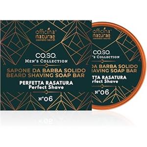 Officina Naturae | Sapone da Barba Solido N°06, Rasatura Naturale, Pelle Morbida e Liscia, 50g