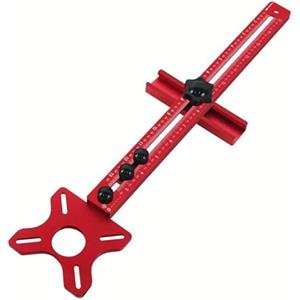 Generico Maschera per fresatrice, maschere per fresatrice per la lavorazione del legno - Staffa per macchina per rifilatura del router in alluminio - Piastra di inserimento della tavola per utensili del router