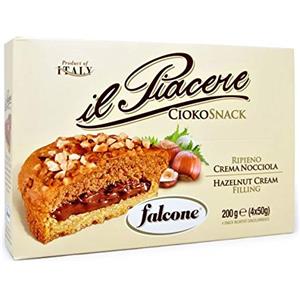 Falcone Il Piacere Cioko Snack Ripieno Crema Alla Nocciola 200 G - Falcone