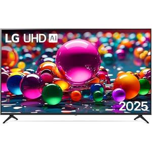 LG webOS UHD AI UA75 TV 86 pollici, Smart TV 4K Ultra HD, Processore α7 Gen8, webOS con AI, Filmmaker mode, HDR10, Gaming con VRR 4K@60Hz, Game Optimizer, Wi-Fi, 86UA75006LA 2025