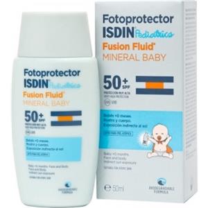 ISDIN Linea Solare SPF50+ Fotoprotector Pediatrics Fusion Mineral Baby 50 ml