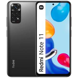 XIAOMI - Redmi Note 11 128 GB 4 GB RAM Dual Sim Display 6.43' Full HD+ Slot Micro SD Fotocamera 50 Mpx Android Grigio