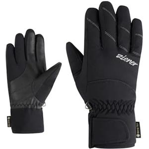 Ziener KATIMA-Z - Guanti da sci da donna, per sport invernali, Gore-Tex, senza PFC, nero, 6,5