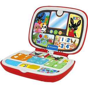 Clementoni Il Mio Primo Computer Bing - Gioco Educativo per Bambini 9-36 Mesi, Insegna Lettere, Numeri, Colori e Note Musicali