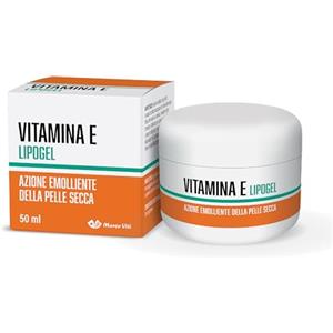 MARCO VITI FARMACEUTICI SpA Marco Viti Vitamina E Lipogel, Vaso da 50 ml, Preparazione Topica con 30% α-Tocoferolo Acetato, Antiossidante e Idratante, Pelle Secca e Sensibile, Senza Profumo e Siliconi