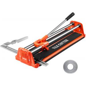 VEVOR Tagliapiastrelle Manuale, da 430 mm per Piastrelle da Parete e Lucide, Doppia Guida per Tagli Precisi, Mola in Carburo di Tungsteno, Impugnatura, Asta di Pressione Antiscivolo