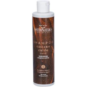 Maternatura Shampoo Tonalizzante Castano Caldo Caffè - Idratante e Delicato per Capelli Morbidi e Luminosi