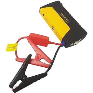 SQUADO Avviatore Generico Batteria Auto 600A Portatile Avviatore di Emergenza Motori Fino a 5L Benzina 3L Diesel 12V Booster Avviamento Auto con Torcia LED Doppia USB con Accessori