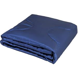 Odot Satin Trapuntino Copriletto Singolo Matrimoniale Leggero Primaverile ed Estivo in Microfibra Copriletto Trapuntato Trapunta Leggera Una Piazza e Mezza, Tinta Unita (Blu navy,150x200cm)