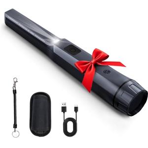 SUNPOW Metal Detector Pinpointer Ricaricabile - Sunpow Metal Detector Professionale 800mAh (15H) - Cercametalli Portatile Impermeabile IP68 - Rilevamento 360° Alta Sensibilità - NXGD02