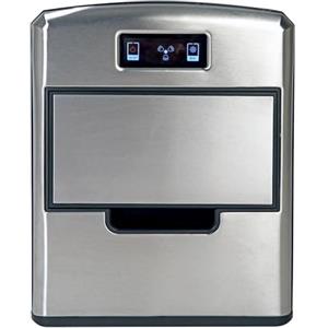 RGV Mojito Ice FG12D 150 W Portable ice cube maker 12 kg/24h Nero, Acciaio inossidabile