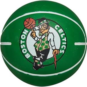 Wilson Pallone da Basket, NBA Dribbler, Boston Celtics, Utilizzo Indoor e Outdoor, Taglia per Bambini, Verde
