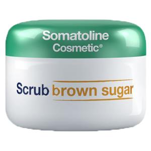 Somatoline Cosmetic Scrub Brown Sugar 350 g - Scrub esfoliante naturale con zucchero di canna e olio di mandorle