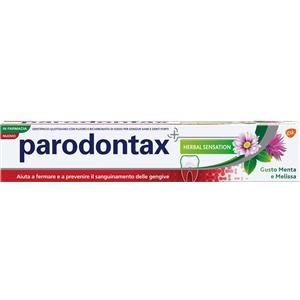 Parodontax Herbal Sensation Dentifricio 75 ml - Gengive Sane e Denti Forti con Bicarbonato di Sodio e Gusto Menta e Melissa