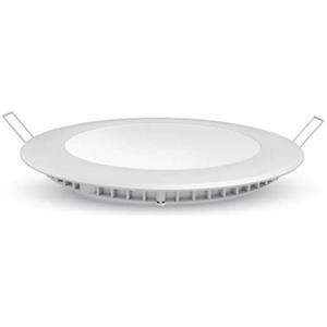 V-TAC Pannello LED da Incasso Rotondo 18W Bianco Caldo 3000K 1350LM 120° con Driver