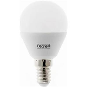 Beghelli Lampadina Mini Globo LED SMD 3,5W E14 250LM Bianco Naturale 4000K con Garanzia di 2 Anni